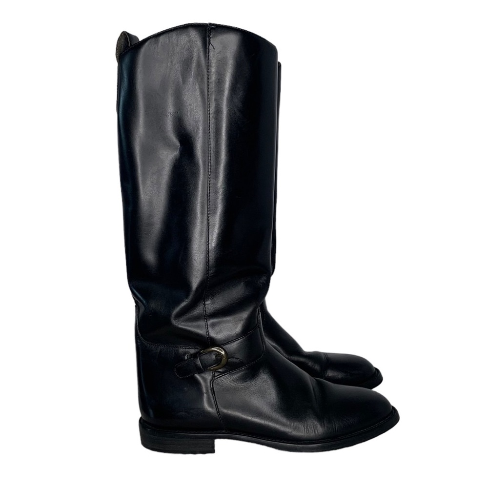 Nine West classic leather riding boots size 9